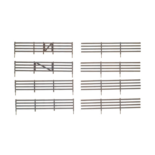 HO Rail Fence Kit