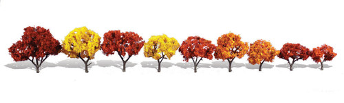 Woodland Classics Harvest Blaze Trees 1-1/4"-3" (12)