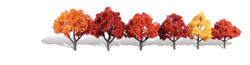 Woodland Classics Harvest Blaze Trees 3"-5" (8)