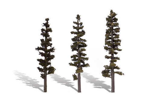 Woodland Classics Standing Timber Trees 6"-7" (3)