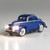 N Just Plug Blue Coupe Pre-Lit Vehicle