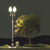 HO Double Lamp Post Street Lights 3-Pack