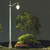O Arched Cast Iron Street Lights 3-Pack