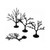 Deciduous Tree Armatures 2"-3" (90)