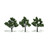 Ready Made Trees Medium Green 4"-5" (3)
