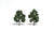 Ready Made Trees Medium Green 5"-6" (2)