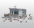 Chicken Coop HO Scale Scenic Details