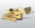 Track-Type Loader HO Scale Scenic Details
