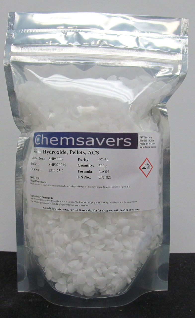 sodium hydroxide pellets