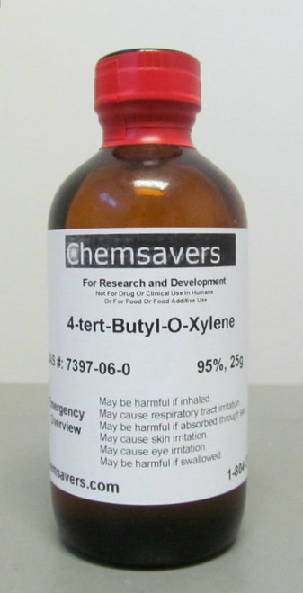 4-tert-Butyl-O-Xylene, 95%, 25g