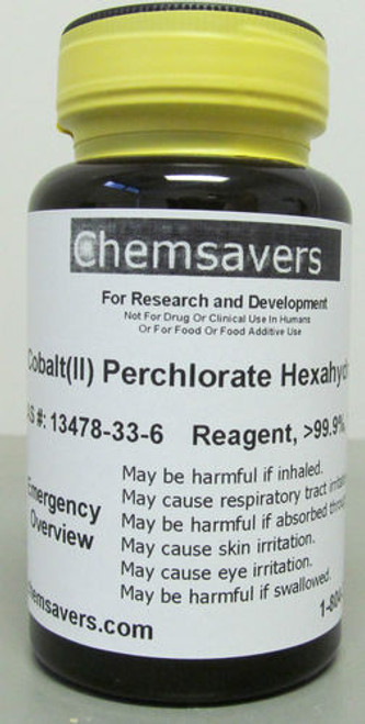 Cobalt(II) Perchlorate Hexahydrate, >99.9%, Certified, 100g