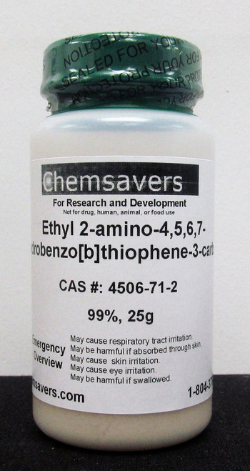 Ethyl 2-amino-4,5,6,7-tetrahydrobenzo[b]thiophene-3-carboxylate, 99%, 25g