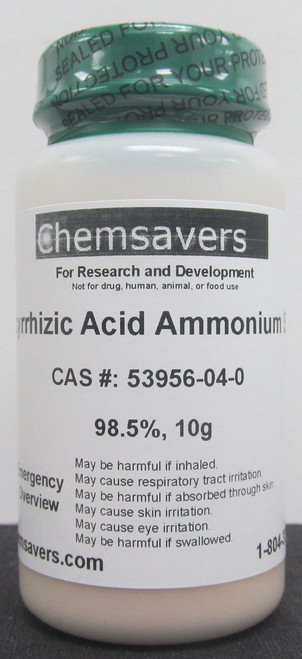 Glycyrrhizic Acid Ammonium Salt from Glycyrrhiza Root (Licorice), 98.5%, 10g