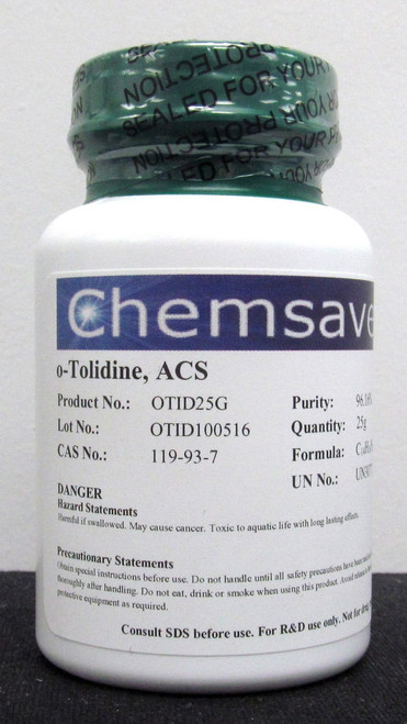 o-Tolidine, ACS, 99.16%, 25g