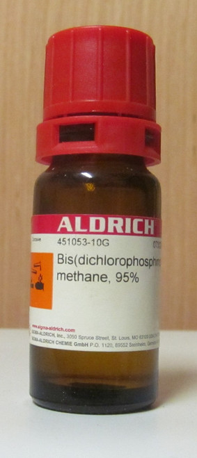 Bis(dichlorophosphino)methane, 95.6%, Certified, 10g