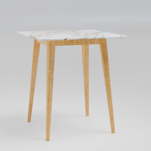 Calacatta Paonazzo Marble on Maple Wood