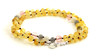 necklace amber raw light green honey beaded jewelry baltic with gemstones labradorite moonstone cherry quartz silver clasp