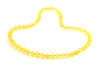 Lemon, Raw, Baltic, Unpolished, Amber, Beaded, Jewelry, Authentic, Women 3