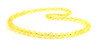 Lemon, Raw, Baltic, Unpolished, Amber, Beaded, Jewelry, Authentic, Women
