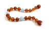 Unpolished Cognac, Aquamarine, Bracelet, Gemstone, Anklet, Teething, Boy 2