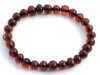 Baroque, Cherry, Amber, Stretch, Polished, Jewelry, Bracelet, Beaded, Black 3