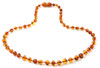 Cognac, Baltic, Necklace, Amber, Jewelry, Baroque, Teething, Kids, Polished 3