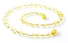 Kids, Necklace, Amber, Polished, Baltic, Lemon, Baltic, Beaded, Teething 2