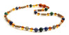 Hazelwood, Amber, Necklace, Gemstone, Lapis Lazuli, African Jade, Green, Labradorite