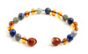 Lapis Lazuli, Polished, Bracelet, Cognac Amber, Baltic, Anklet, Teething, Labradorite 3