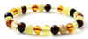 Amber, Mix, Bracelet, Multicolor, Polished, Stretch, Jewelry, Beaded, Baltic