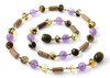 Hazelwood, Green, Amber, Polished, Baltic, Amethyst, Necklace, Jewelry 2