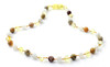 Moonstone, Lemon, Necklace, Amber, Crazy Agate, Teething, Polished, White, Gemstone 2