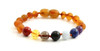 Amber, Anklet, Chakra, Raw, Cognac, Unpolished, Bracelet, Baltic, Gemstone