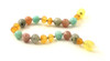 Honey, Raw, Amber, Unpolished, Amazonite, Baltic, Bracelet, Sunstone, Anklet, Jewelry 2