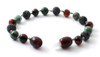 Cherry, Anklet, Bracelet, Amber, Baltic, Grey Lava, African Turquoise, Jewelry, Beaded 3