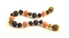 Green, Anklet, Amber, Baltic, Grey, Lava, Sunstone, Gemstone, Jewelry, Bracelet 2