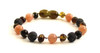 Green, Anklet, Amber, Baltic, Grey, Lava, Sunstone, Gemstone, Jewelry, Bracelet