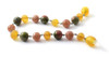 Anklet, Amber, Bracelet, Honey, Unakite, Sunstone, Green, Raw, Unpolished, Baltic 2