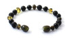 Bracelet, Green, Obsidian, Amber, Baltic, Black, Lava, Jewelry, Anklet, Polished 3