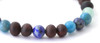 Cherry, Bracelet, Baltic, Jewelry, Amber, Stretch, Black, Unpolished, Apatite, Lapis Lazuli, Aventurine 2