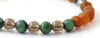 Bracelet, Stretch, African Jade, Cognac, Amber, Raw, Unpolished, Smoky Quartz, Jewellery 2