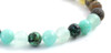 Bracelet, Adult, Stretch, Green, Amber, Baltic, Green, Raw, Unpolished, Elastic, Aventurine, African Turquoise, Amazonite, Gemstone 2