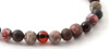 bracelet, stretch, leopardskin, jasper, gemstone, amber, baltic, black, cherry, elastic band 2