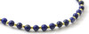 lapis lazuli, anklet, jewelry, sterling silver 925, minimalist, jewellery, adjustable, gemstone, blue 4