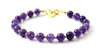 amethyst, bracelet, jewelry, violet, purple, gemstone, 6mm, 6 mm, jewellery, sterling silver 925 4