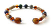 bracelet, hazelwood, amber, cognac, labradorite, blue lapis lazuli, african jade, wood 3