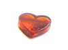 hearts heart shape baltic amber supplies small tiny beads top drilled for necklaces jewelry making 3