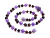 amethyst rose amber cherry black necklace violet purple jewelry beaded 4