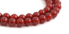 Red Agate strand beads cornelian 6mm 6 mm drilled for jewelry making 2