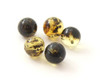 amber baltic 8mm 8 mm round beads bead drilled with hole for jewelry making supplies cognac green 4
